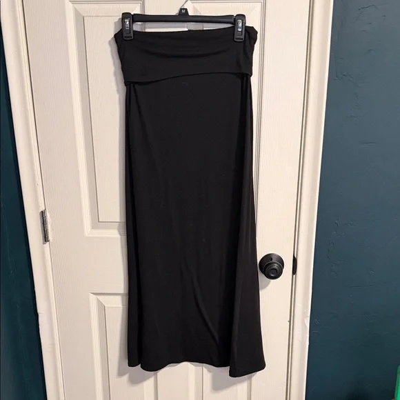 Lily Rose Black Maxi Skirt - Picture 1 of 5